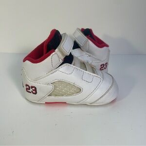Air Jordan Retro V 5 Fire Red Black Tongue 2013 55249-120 Toddler 3C No Box